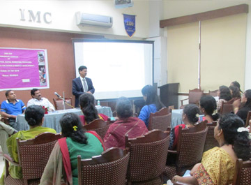 Entrepreneurship Development Program in progress, IMC, India